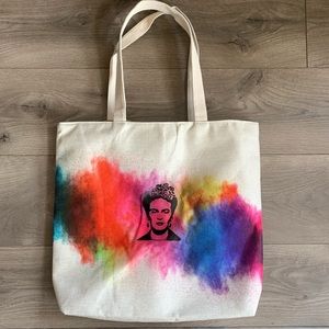 Frida Khalo Tie Dye Tote